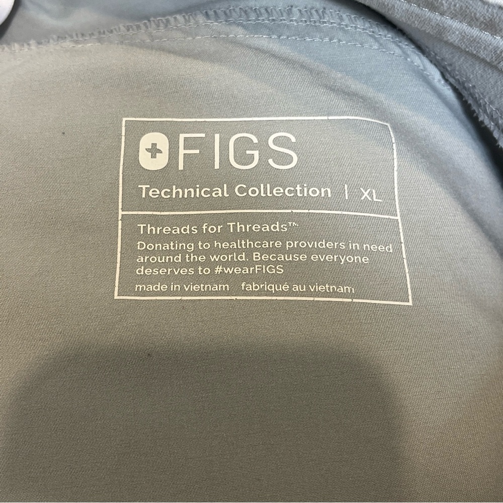 Figs Pants‎ Cargo Scrub Technical Collection Medical Gray Size XL Style #1000178 - Picture 7 of 8